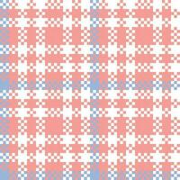 Tartan Plaid Pattern Seamless. Scottish Plaid, Traditional Scottish Woven Fabric. Lumberjack Shirt Flannel Textile. Pattern Tile Swatch Included. vector