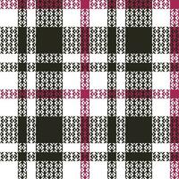 Tartan Plaid Vector Seamless Pattern. Checkerboard Pattern. for Scarf, Dress, Skirt, Other Modern Spring Autumn Winter Fashion Textile Design.