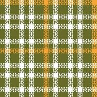 Tartan Plaid Vector Seamless Pattern. Gingham Patterns. Traditional Scottish Woven Fabric. Lumberjack Shirt Flannel Textile. Pattern Tile Swatch Included.