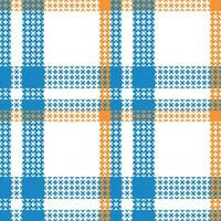 Tartan Plaid Seamless Pattern. Checkerboard Pattern. for Scarf, Dress, Skirt, Other Modern Spring Autumn Winter Fashion Textile Design. vector