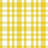 Tartan Plaid Pattern Seamless. Checker Pattern. Template for Design Ornament. Seamless Fabric Texture. Vector Illustration