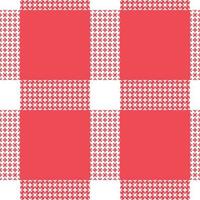 Tartan Plaid Pattern Seamless. Gingham Patterns. Traditional Scottish Woven Fabric. Lumberjack Shirt Flannel Textile. Pattern Tile Swatch Included. vector