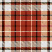 Tartan Seamless Pattern. Classic Plaid Tartan Traditional Scottish Woven Fabric. Lumberjack Shirt Flannel Textile. Pattern Tile Swatch Included. vector