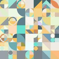 Geometrical abstract texture background with dynamic colorful shapes minimalistic pattern vector