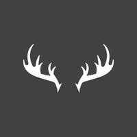 Deer Antlers Logo Template Illustration Design vector