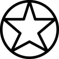 star of david line icons vector