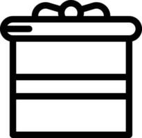 gift  line icon vector