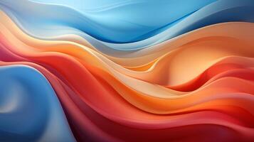 Gradient graphic in spring light pink and blue, photo