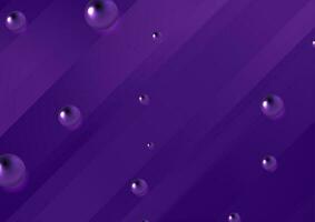 Dark violet minimal abstract background with circle beads vector