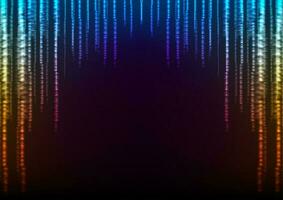 Colorful abstract shiny sparkling vector art background