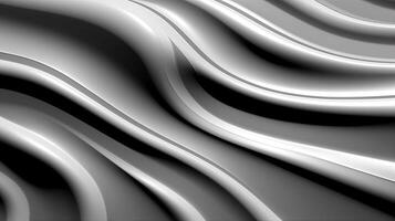 Black and white silver abstract background. Created with Generative AI photo