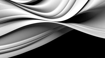 Black and white silver abstract background. Created with photo