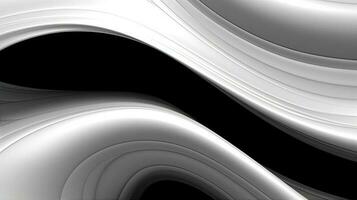 Black and white silver abstract background. Created with Generative AI photo