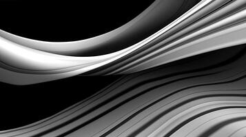 Black and white silver abstract background. Created with photo
