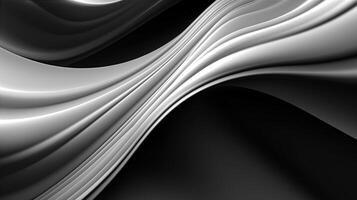 Black and white silver abstract background. Created with photo