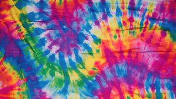 tie die illustration in a colorful style with the texture of old plants, ai generated image photo