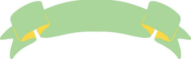 Ribbon Banner Element vector