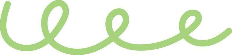 Squiggle Line Element vector