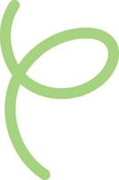 Squiggle Line Element vector