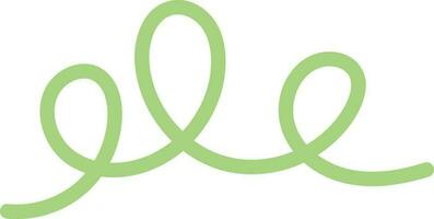Squiggle Line Element vector