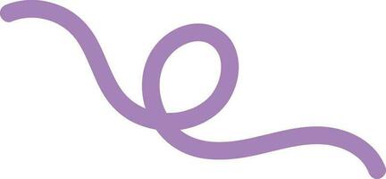 Squiggle Line Element vector