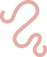 Wavy Squiggle Element vector