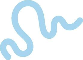 Wavy Squiggle Element vector