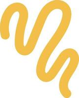 Wavy Squiggle Element vector