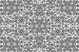 Decorative geometric aztec seamless, vector tribal cover background