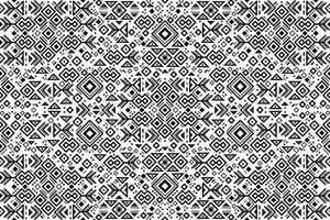 Decorative geometric aztec seamless, vector tribal cover background