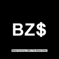 Belize Currency Symbol, Belize Dollar Icon, BZD Sign. Vector Illustration