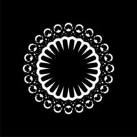 Ornamental Motive Pattern, Artistic Circle-Shaped, Modern Contemporary Mandala, for Decoration, Background, Decoration or Graphic Design Element. Vector Illustration