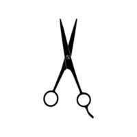 Scissors Silhouette for Pictogram, Art Illustration, Website, Apps, Logo Type or Graphic Design Element. Vector Illustration