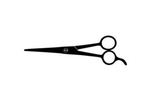 Scissors Silhouette for Pictogram, Art Illustration, Website, Apps, Logo Type or Graphic Design Element. Vector Illustration