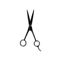 Scissors Silhouette for Pictogram, Art Illustration, Website, Apps, Logo Type or Graphic Design Element. Vector Illustration