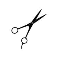 Scissors Silhouette for Pictogram, Art Illustration, Website, Apps, Logo Type or Graphic Design Element. Vector Illustration