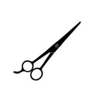 Scissors Silhouette for Pictogram, Art Illustration, Website, Apps, Logo Type or Graphic Design Element. Vector Illustration