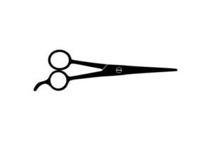 Scissors Silhouette for Pictogram, Art Illustration, Website, Apps, Logo Type or Graphic Design Element. Vector Illustration