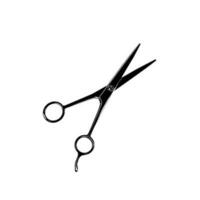 Scissors Silhouette for Pictogram, Art Illustration, Website, Apps, Logo Type or Graphic Design Element. Vector Illustration