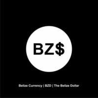 Belize Currency Symbol, Belize Dollar Icon, BZD Sign. Vector Illustration