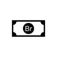 Belarus Currency Symbol, Belarusian Ruble Icon, BYN Sign. Vector Illustration