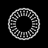 Ornamental Motive Pattern, Artistic Circle-Shaped, Modern Contemporary Mandala, for Decoration, Background, Decoration or Graphic Design Element. Vector Illustration