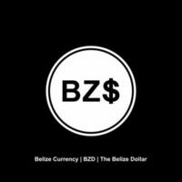 Belize Currency Symbol, Belize Dollar Icon, BZD Sign. Vector Illustration