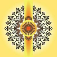 mandala for all background vector