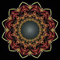 mandala lujo Arte vector