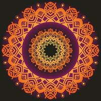 mandala luxury art vector