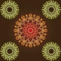 mandala for all background vector