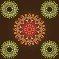 mandala for all background vector