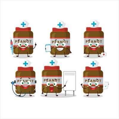 https://static.vecteezy.com/system/resources/thumbnails/025/915/924/small_2x/doctor-profession-emoticon-with-peanut-jar-cartoon-character-free-vector.jpg