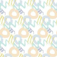 hand painted abstract painting pattern design vector